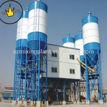 HZS90 concrete admixture ready mix plant,professional mixing plant